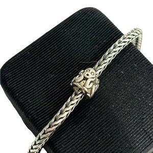 Three Monkeys Sterling Silver Charm